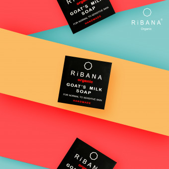 RiBANA Organic Goat's Milk Soap - 110gm